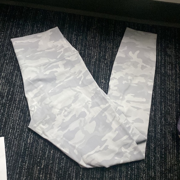 White Camo Lululemon leggings - Picture 2 of 3